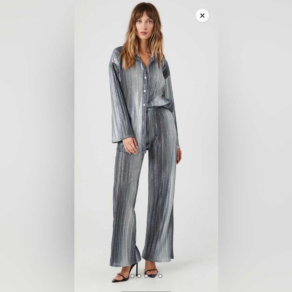 F21 Metallic Ombre Set Sz XS